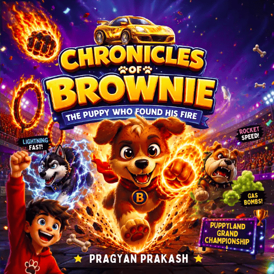Chronicles of Brownie: The Puppy Who Found His Fire |Illustrated Story Book for Kids Ages 5–10 | Pre-Order