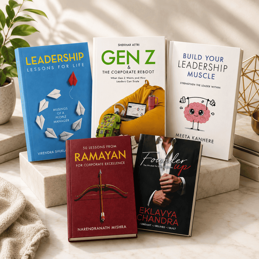 Book Collection on Leadership, Management, Corporate Excellence, Founder Mindset & Gen Z Leadership