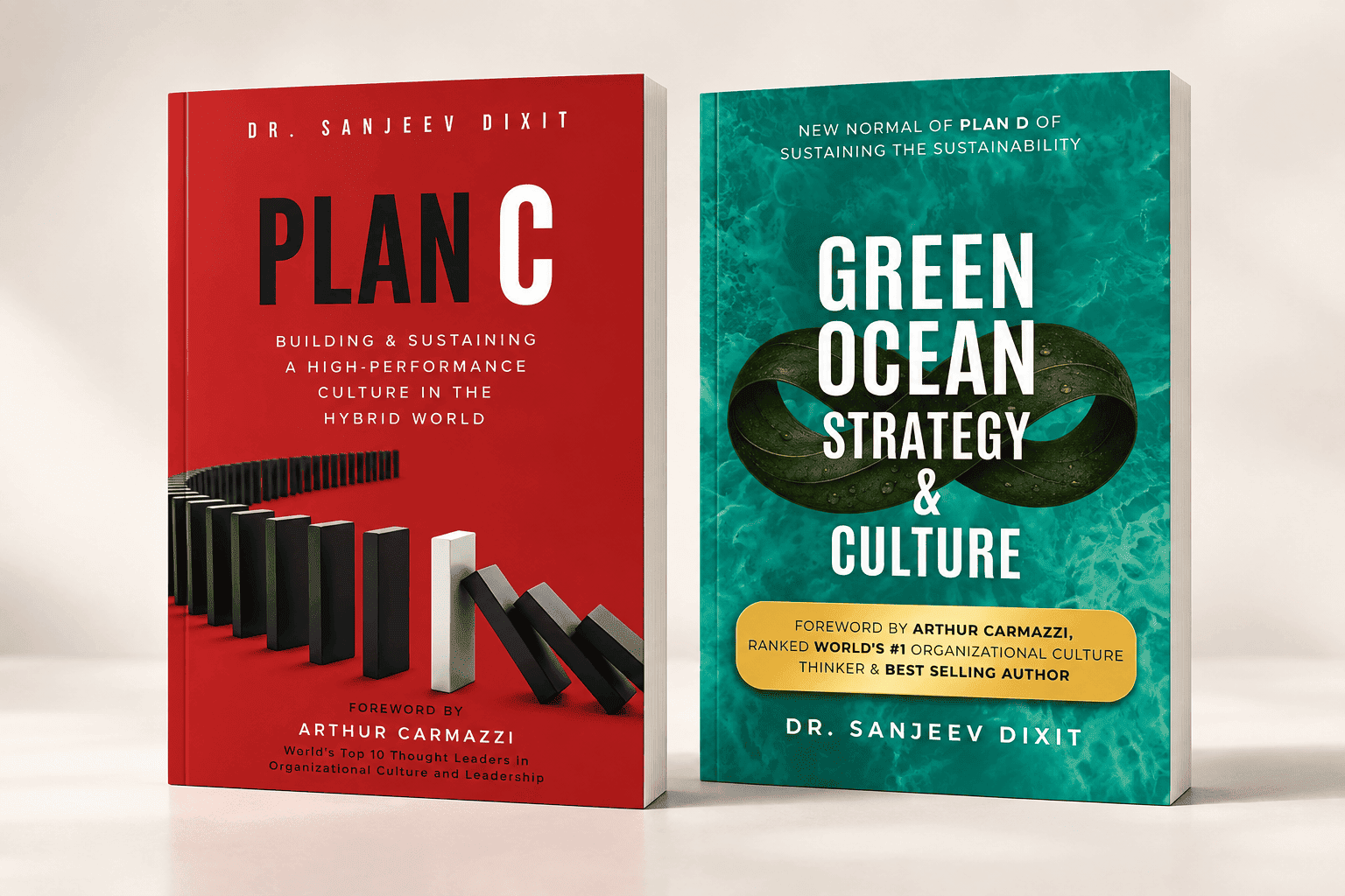 Pre-Order Green Ocean Strategy & Culture + Plan C | 2-Book Leadership & Culture Combo