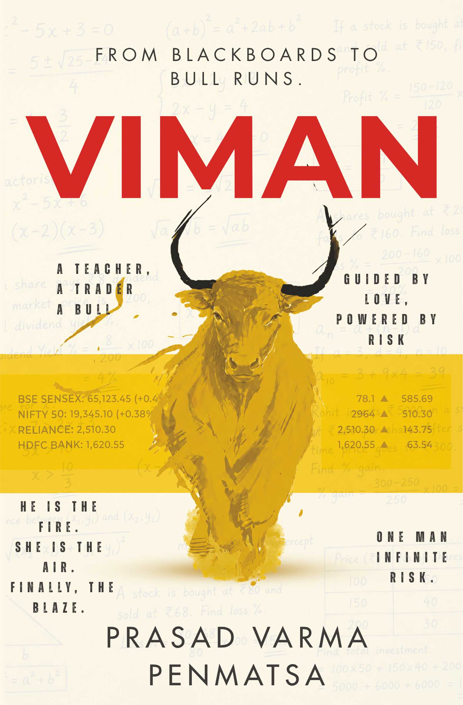 Viman: From Blackboards to Bull Runs | A Teacher's Journey Through Stock Markets, Risk, Love & Purpose | Financial Fiction Novel | Pre - Order