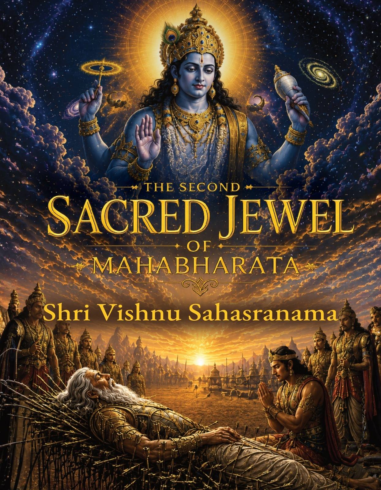 The Second Sacred Jewel of Mahabharata | Shri Vishnu Sahasranama|Pre-Order | Dispatch from 1st July