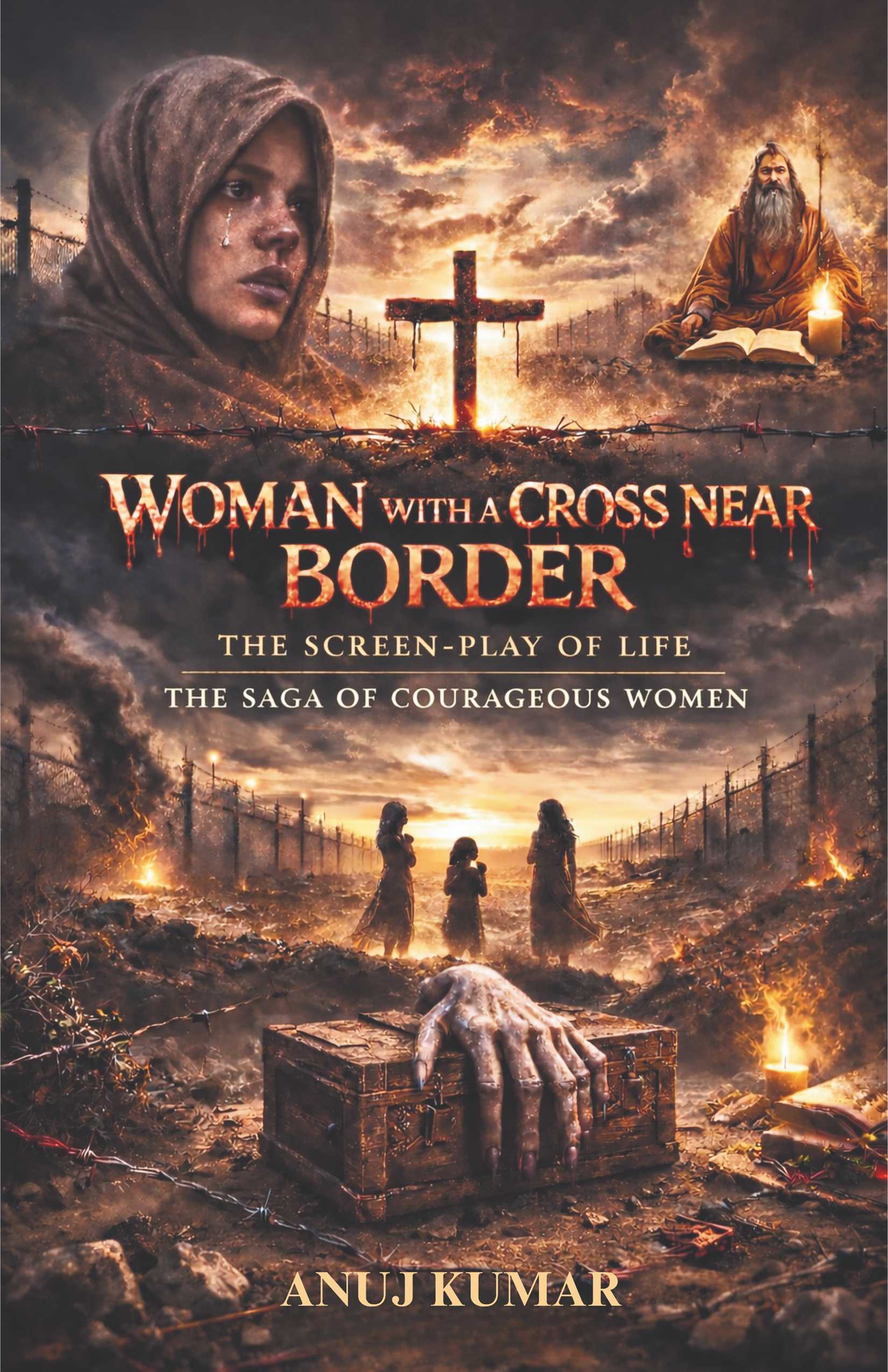 Woman with a Cross Near Border by Anuj Kumar | Inspirational Fiction Novel